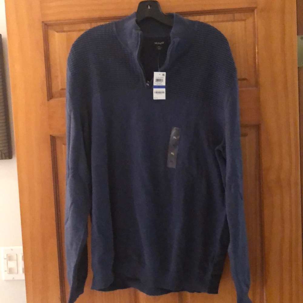 1/4 zip Alfani sweater